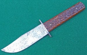 Camillus Fixed Blade with Rogers Bone Handles 