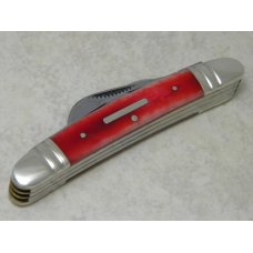 Bulldog Brand Hammer Forged Solingen Germany 1998 Red Bone "Tobacco" 6 Blade Congress Knife Bulldog Brand Hammer Forged Solingen Germany 1998 Red Bone "Tobacco" 6 Blade Congress Knife