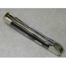 Bulldog Brand Solingen Germany Genuine Buffalo Horn "Bulldog Brand Etch" Copperhead Knife