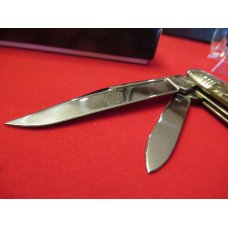 Queen Classics Antique Green Peachseed Jig Bone Handle Large Jack #29 Queen Classics Antique Green Peachseed Jig Bone Handle Large Jack #29