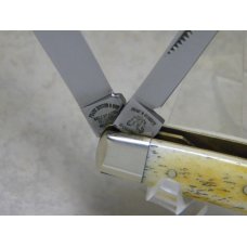 Fight'n Rooster Germany Smooth Natural Bone Congress Knife Fight'n Rooster Germany Smooth Natural Bone Congress Knife