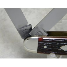 Fight'n Rooster Germany Jigged Red Bone 3 Backspring Whittler Knife Fight'n Rooster Germany Jigged Red Bone 3 Backspring Whittler Knife