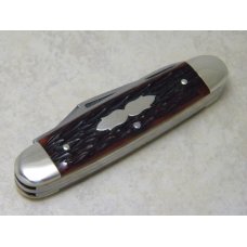 Fight'n Rooster Germany Jigged Red Bone 3 Backspring Whittler Knife Fight'n Rooster Germany Jigged Red Bone 3 Backspring Whittler Knife