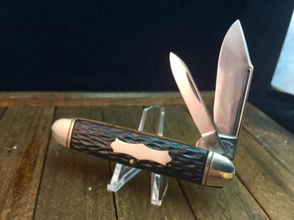 Keen Kutter Cigar Jack, Tang Stamp dates from 1939 and later.  Black Delrin Handles. Model K5