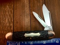 Keen Kutter Cigar Jack, Tang Stamp dates from 1939 and later.  Black Delrin Handles. Model K5
