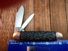 Keen Kutter Cigar Jack, Tang Stamp dates from 1939 and later.  Black Delrin Handles. Model K5