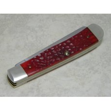 Case XX Bradford PA USA 1991 Dark Red Bone DR6254 SS Trapper Knife - Permian Basin Knife Club Case XX Bradford PA USA 1991 Dark Red Bone DR6254 SS Trapper Knife - Permian Basin Knife Club