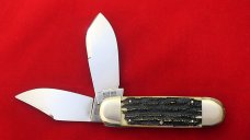 Bulldog Brand Toenail Trapper 4 1/4" Genuine Second Cut Stag 1 of 20 Rare Mule Deer MIB Bulldog Brand Toenail Trapper 4 1/4" Genuine Second Cut Stag 1 of 20 Rare Mule Deer MIB
