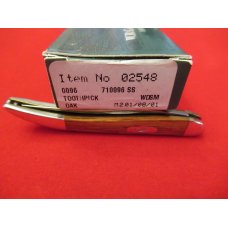 Case XX Tiny Texas Toothpick Oak Handles Pattern # 710096 SS Case XX Tiny Texas Toothpick Oak Handles Pattern # 710096 SS