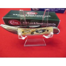 Case XX Stag Handle 2 Blade Tiny Texas Toothpick Red Letter Pattern # 520096 SS Case XX Stag Handle 2 Blade Tiny Texas Toothpick Red Letter Pattern # 520096 SS