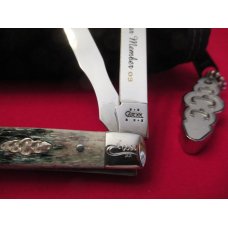 Case XX CCC Allegheny Green Bone Handle Doctors Knife Pattern # 6285 ACK SS Case XX CCC Allegheny Green Bone Handle Doctors Knife Pattern # 6285 ACK SS