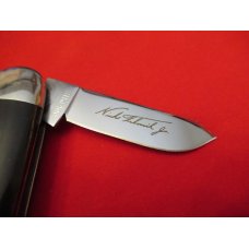 Schatt & Morgan2002 Presidents Choice Sleeveboard Buffalo Horn Handle Schatt & Morgan2002 Presidents Choice Sleeveboard Buffalo Horn Handle
