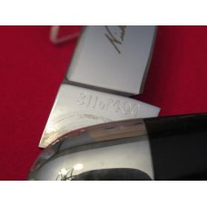 Schatt & Morgan2002 Presidents Choice Sleeveboard Buffalo Horn Handle Schatt & Morgan2002 Presidents Choice Sleeveboard Buffalo Horn Handle