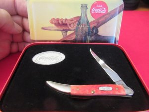Case XX Coca- Cola Tiny Texas Toothpick Red Bone 