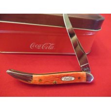 Case XX Coca- Cola Tiny Texas Toothpick Red Bone Case XX Coca- Cola Tiny Texas Toothpick Red Bone