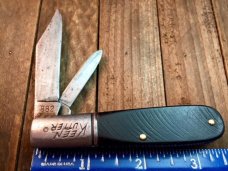 Rare Boker Bone 2 Blade Knife 100th Anniversary Etch 1837-1937 Mint