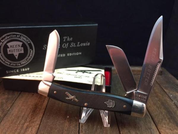 Keen Kutter, by Schrade, Spirit of St Louis Sawcut Delrin Stockman, One Heck of a Nice Knife