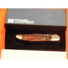 J A Henckels Copperhead Pocket Knife w European Gunstock Walnut Handles +Pouch, COA & Hard Box -NOS J A Henckels Copperhead Pocket Knife w European Gunstock Walnut Handles +Pouch, COA & Hard Box -NOS