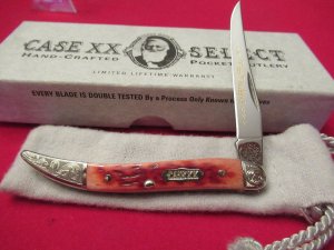 Case XX Select Tiny Texas Toothpick Scrolled  Pattern # 610096 SSM