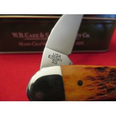 Case XX Chestnut Bone Silver Script SeaHorse Whittler Pattern # 6355 WH SS Case XX Chestnut Bone Silver Script SeaHorse Whittler Pattern # 6355 WH SS