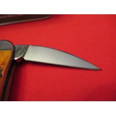 Case XX Chestnut Bone Silver Script SeaHorse Whittler Pattern # 6355 WH SS Case XX Chestnut Bone Silver Script SeaHorse Whittler Pattern # 6355 WH SS