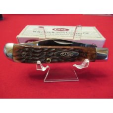 1973 Case XX Mid Size Trapper Bone Handle Pattern 6207 1973 Case XX Mid Size Trapper Bone Handle Pattern 6207