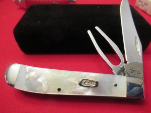 Case XX Pearl Handle Mid Size Trapper Pattern # 8207G 