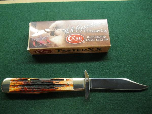 Case Knife XX USA 6111-1/2L Cheetah 2011 Chestnut Bone Cheetah Swing Guard Knife Case Knife XX USA 6111-1/2L Cheetah 2011 Chestnut Bone Cheetah Swing Guard Knife