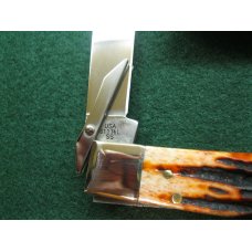 Case Knife XX USA 6111-1/2L Cheetah 2011 Chestnut Bone Cheetah Swing Guard Knife Case Knife XX USA 6111-1/2L Cheetah 2011 Chestnut Bone Cheetah Swing Guard Knife