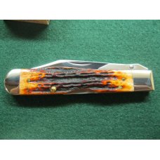 Case Knife XX USA 6111-1/2L Cheetah 2011 Chestnut Bone Cheetah Swing Guard Knife Case Knife XX USA 6111-1/2L Cheetah 2011 Chestnut Bone Cheetah Swing Guard Knife
