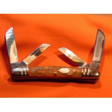 1983 Bulldog Brand Hand Made Tobacco Congress & Beautiful Synthetic Handles & Tobacco Leaf Shield 1983 Bulldog Brand Hand Made Tobacco Congress & Beautiful Synthetic Handles & Tobacco Leaf Shield