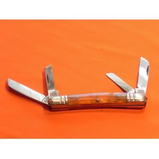 1983 Bulldog Brand Hand Made Tobacco Congress & Beautiful Synthetic Handles & Tobacco Leaf Shield 1983 Bulldog Brand Hand Made Tobacco Congress & Beautiful Synthetic Handles & Tobacco Leaf Shield