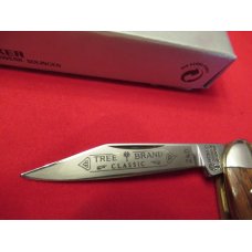 Boker 2 Blade Wood Handle Pattern #240 Boker 2 Blade Wood Handle Pattern #240