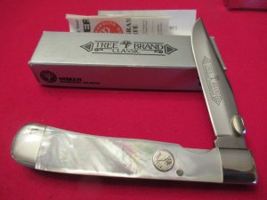 Boker Tree Brand Classic Pearl Handle Trapper