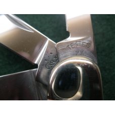 CASE XX USA T.B. 6539 CRANBERRY BONE TONY BOSE 5 BLADE SOWBELLY KNIFE TB6539 SS 2002 CASE XX USA T.B. 6539 CRANBERRY BONE TONY BOSE 5 BLADE SOWBELLY KNIFE TB6539 SS 2002