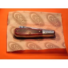 1965-69 Case xx One Arm Razor Barlow MDL 62009R Pocket Knife w/ Gorgeous Red Saw cut Bone Handles 1965-69 Case xx One Arm Razor Barlow MDL 62009R Pocket Knife w/ Gorgeous Red Saw cut Bone Handles