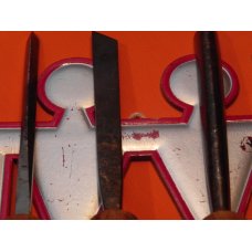 J A Henckels 3 Wood Carving Tools/Chisels -Great Used Condition -Nice carving tools for Wood Working