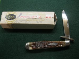 Case Knife XX USA  6111-1/2 Cheetah Swinguard 3-Dot  1977 Knife