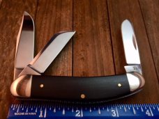 Case Tony Bose Sowbelly Stockman Ebony Wood Shot Show Special Case Tony Bose Sowbelly Stockman Ebony Wood Shot Show Special