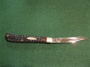 Case Knife XX USA  61048 6-Dot  1984 Slimline Trapper Knife Delrin Scale
