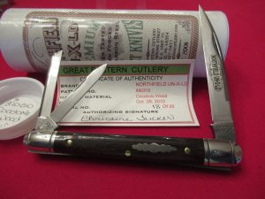 Great Eastern  Northfield UN-X-LD # 18 of 25 Cocobolo Handles Pattern # 890310