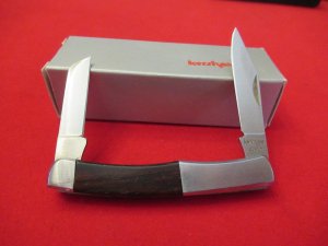 Kershaw Small 2 Blade wood Handle Justin Model 4300