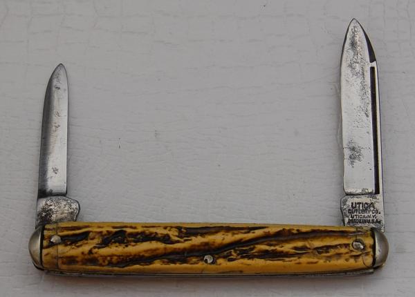 Utica with Yellow/Brown Stag Synthetic Covers In Very Good Condition (833) Utica with Yellow/Brown Stag Synthetic Covers In Very Good Condition (833)