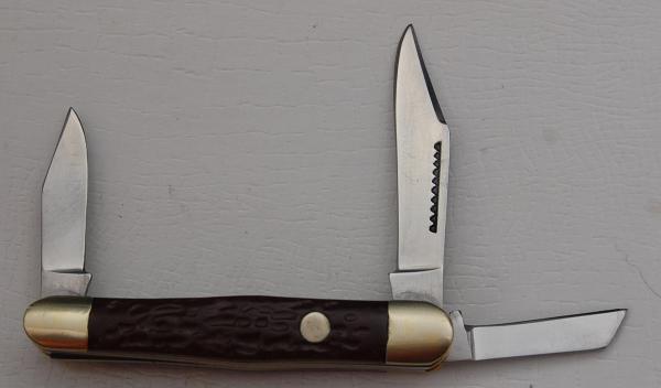 Unknown with Jigged Brown Synthetic Covers In Excellent Condition (836) Unknown with Jigged Brown Synthetic Covers In Excellent Condition (836)