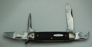 Craftsman with Brown Jigged Synthetic Covers In Very Good Condition (877)