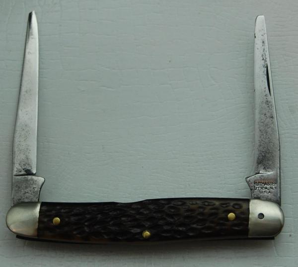 Kutmaster with Brown Jigged Synthetic Covers In Excellent Condition (897) Kutmaster with Brown Jigged Synthetic Covers In Excellent Condition (897)