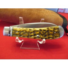 20013 Case XX Toney Bose Peach Seed Jigged Antique Bone Wharncliffe Trapper Pattern TB622013 154-CM 20013 Case XX Toney Bose Peach Seed Jigged Antique Bone Wharncliffe Trapper Pattern TB622013 154-CM