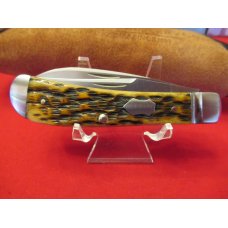 20013 Case XX Toney Bose Peach Seed Jigged Antique Bone Wharncliffe Trapper Pattern TB622013 154-CM 20013 Case XX Toney Bose Peach Seed Jigged Antique Bone Wharncliffe Trapper Pattern TB622013 154-CM