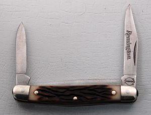 Remington with Brown Synthetic Stag Covers In Excellent Condition (903)