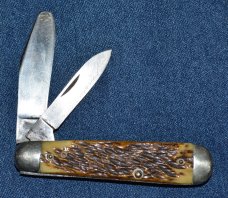 Queen #10 Heavy Jack - Rogers Bone Handles - INV#29 Queen #10 Heavy Jack - Rogers Bone Handles - INV#29